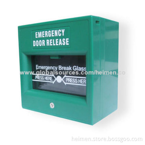 Factory emergency glass break with different colors